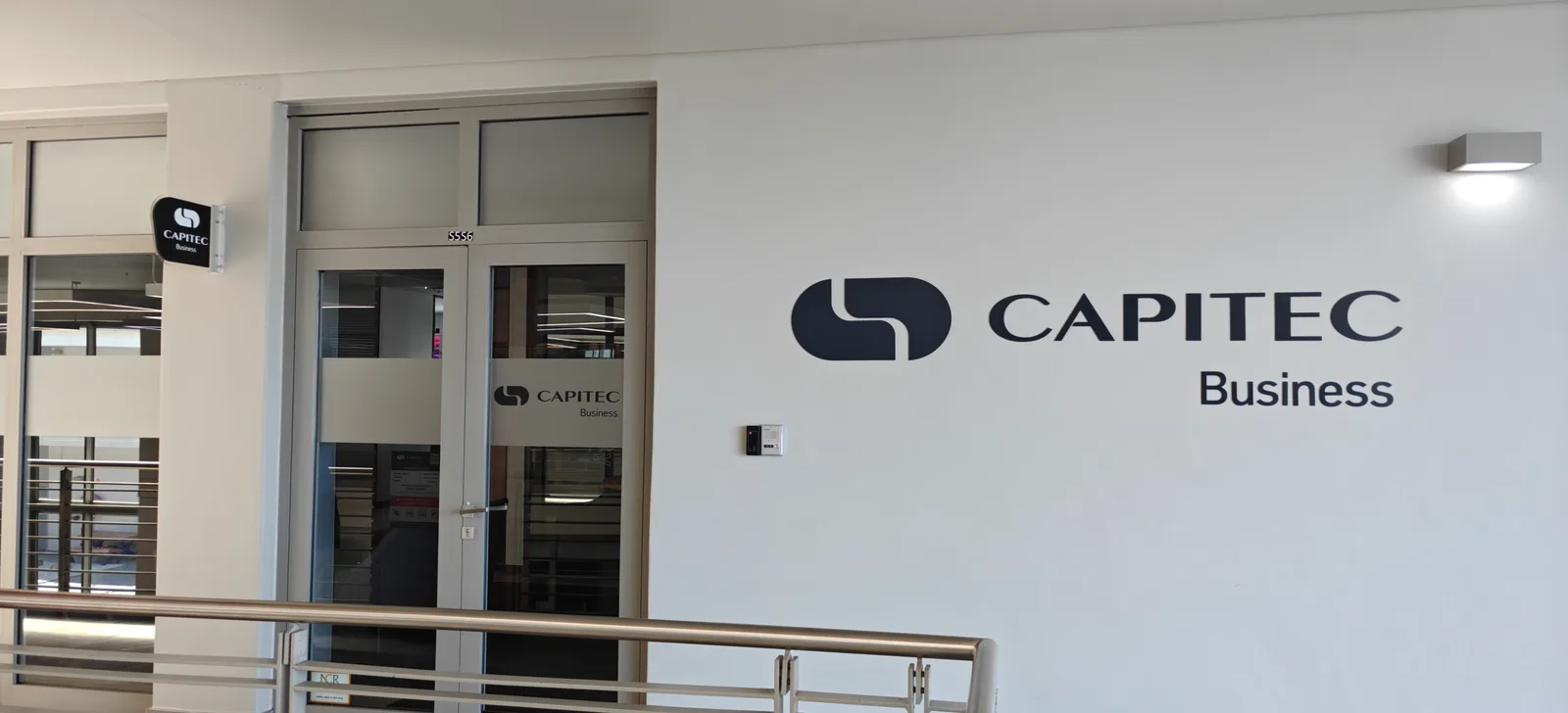 A Capitec branded banking centre in Somerset West, Cape Town