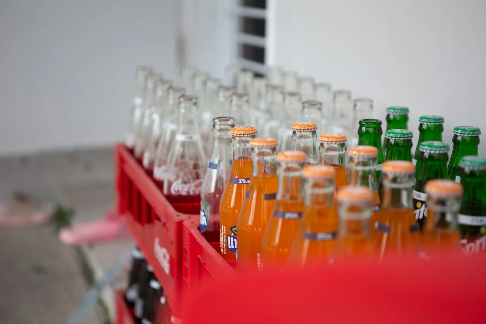 Coca-Cola — soft-drink bottles (illustrative)