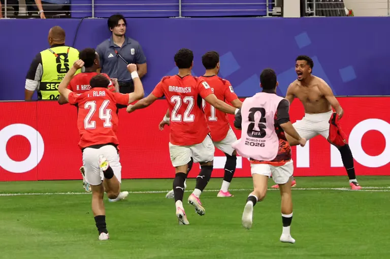 Egypt's Pharaohs Reach the World Cup Round of 16 for the First Time. 120 Million People Felt Every Kick.